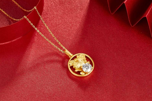十二生肖系列(羊) 1.0ct 项链